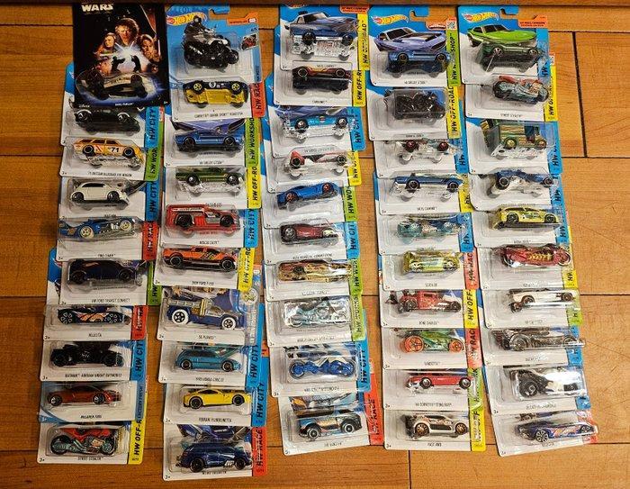 Hot Wheels 1:64 - Modelauto (50) - Hot Wheels modellini, Hobby en Vrije tijd, Modelauto's | 1:5 tot 1:12