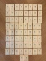 Ensemble de 66 Chromos timbres Tintin – Les Contes de, Nieuw