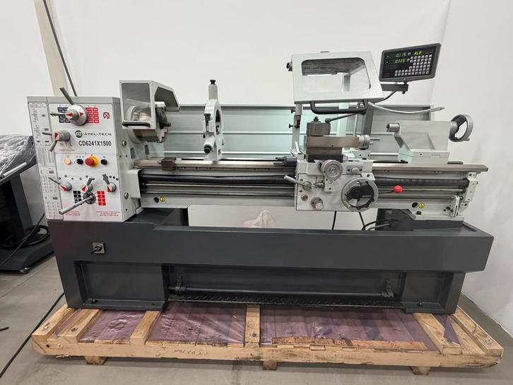 AYEL-TECH draaibank, Doe-het-zelf en Bouw, Draaibanken, 1000 mm of meer, Metaaldraaibank, Nieuw