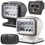 M220 LED zoeklamp ZWART of WIT met dubbele afstandsbediening, Ophalen of Verzenden, Nieuw