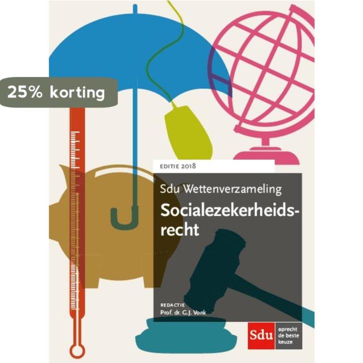 Sdu Wettenverzameling Socialezekerheidsrecht 2018 / Sdu, Boeken, Wetenschap, Gelezen, Verzenden