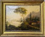 Franse school (XIX) - Paesaggio, Antiek en Kunst
