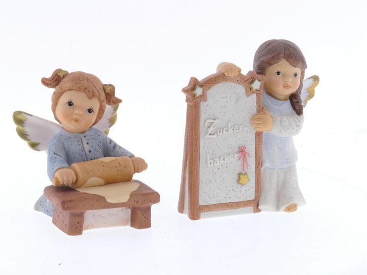 Goebel Nina & Marco figuren Suikerbakker en een engel d..., Verzamelen, Spoorwegen en Tram, Overige typen, Zo goed als nieuw, Ophalen of Verzenden
