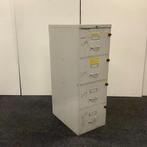 Dossierkast - magazijn kast, (hxbxd) 135x45x71 cm, grijs, Gebruikt, Metaal