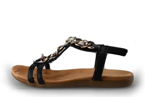 Sub55 Sandalen in maat 39 Zwart | 5% extra korting, Kleding | Dames, Schoenen, Zwart, Gedragen, Sandalen of Muiltjes, Verzenden