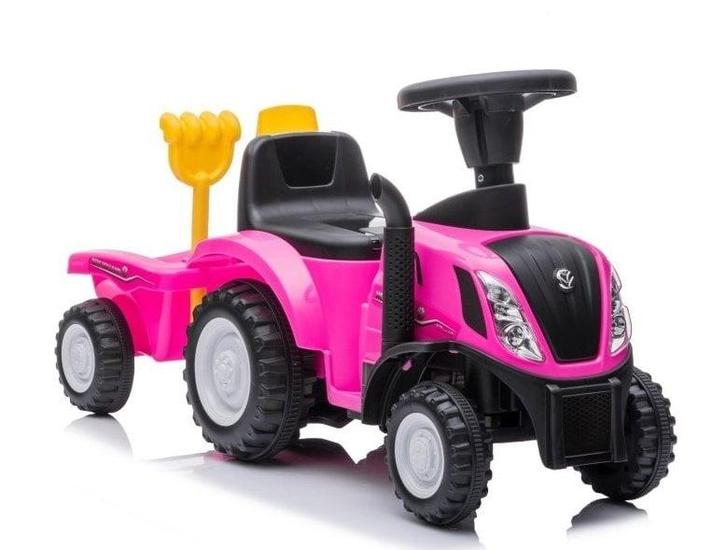 Speelgoed tractor - roze - met aanhanger - tot 25 kg -  9..., Kinderen en Baby's, Speelgoed |Speelgoedvoertuigen, Nieuw, Ophalen of Verzenden