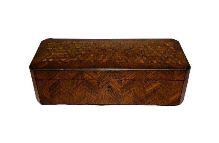 Doos - Tulpenboomhout, Antiek en Kunst, Antiek | Overige Antiek