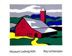 Roy Lichtenstein, (after) - Red Barn II - Silkscreen -, Antiek en Kunst, Kunst | Tekeningen en Fotografie