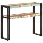 vidaXL Wandtafel 90x30x75 cm massief gerecycled hout, Huis en Inrichting, Tafels | Bijzettafels, Verzenden, Nieuw
