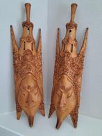 Rama en Sita wandpanelen - Snijwerk - Indonesië (Zonder, Antiek en Kunst