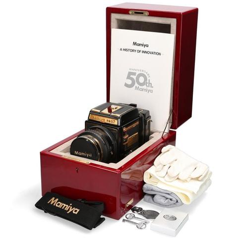 Mamiya RB67 Pro SD Gold KL 127mm F3.5 50 Years, TV, Hi-fi & Vidéo, Appareils photo numériques, Comme neuf, Enlèvement ou Envoi