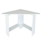 Wit hoekbureau met planken - 102x74 cm - gelamineerd spaa..., Huis en Inrichting, Bureaus, Ophalen of Verzenden, Nieuw