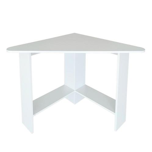 Wit hoekbureau met planken - 102x74 cm - gelamineerd spaa..., Huis en Inrichting, Bureaus, Nieuw, Ophalen of Verzenden
