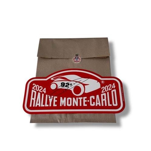 Automobile Club de Monaco - Plaque de sport - 92e Rallye de, Verzamelen, Automerken, Motoren en Formule 1