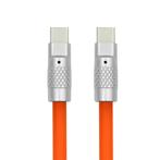 DrPhone LSC - USB-C naar USB-C – 120W 6A - Siliconen kabel -, Informatique & Logiciels, Pc & Câble réseau, Verzenden