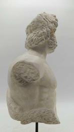 sculptuur, Busto di Asclepio - 41 cm - marmerstof, Antiek en Kunst, Antiek | Keramiek en Aardewerk