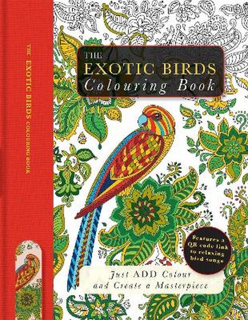 Adult Colouring Exotic Birds 9781780978611, Livres, Livres Autre, Envoi