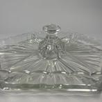 Plat de service - Art Deco - Val Saint Lambert - Luxcal glas, Antiquités & Art