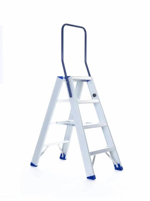 Eurostairs Dubbel Oploopbare Trap – 2 t/m 12 Treden, Doe-het-zelf en Bouw, Ladders en Trappen, Trap, Nieuw, 2 tot 4 meter, Verzenden