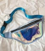 Grote Transparante Iridescent Heuptas Blauw Holografisch Fan, Handtassen en Accessoires, Tassen | Damestassen, Ophalen of Verzenden