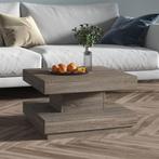 vidaXL Salontafel 60x60x35 cm MDF grijs, Huis en Inrichting, Tafels | Salontafels, Verzenden, Nieuw