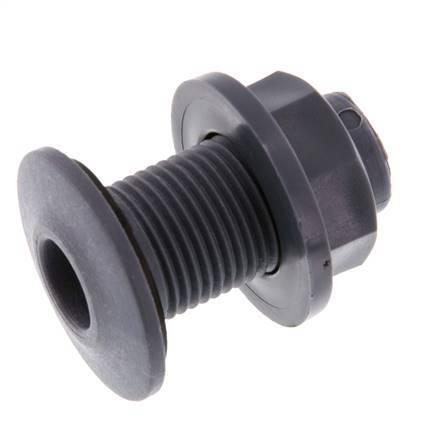 Raccord à vis pour robinets de vidange G1/2 DN18 Bulkhead, Doe-het-zelf en Bouw, Overige Doe-Het-Zelf en Bouw, Verzenden