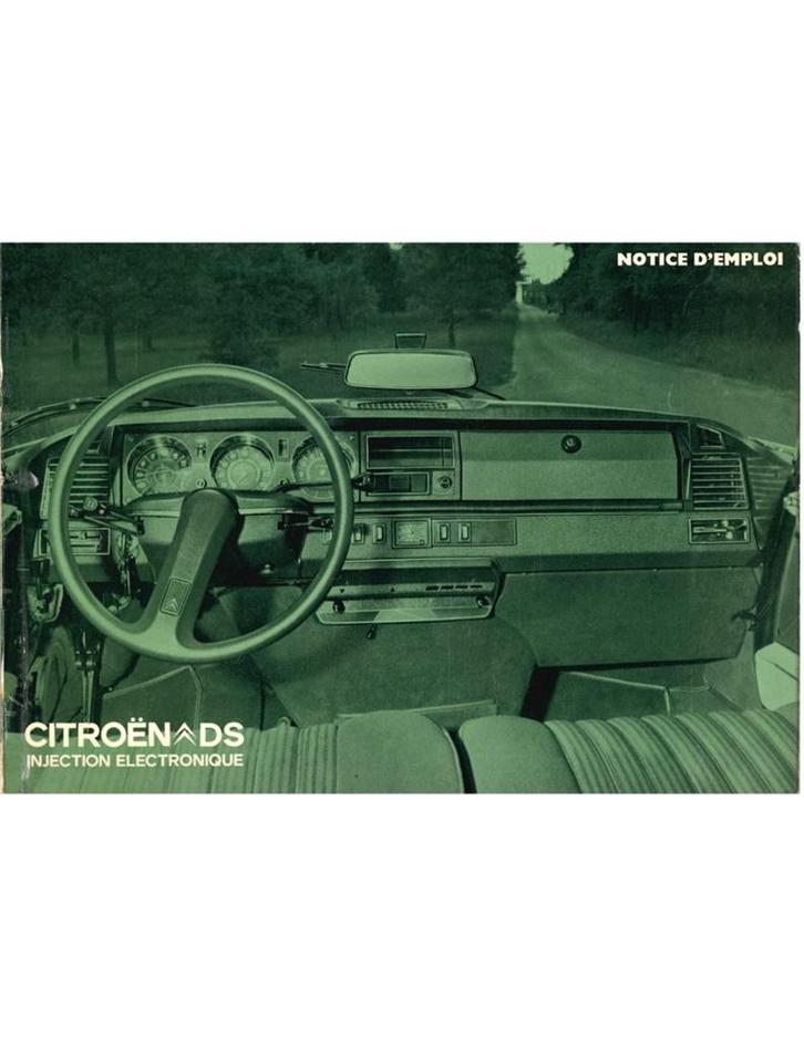 1972 CITROEN DS 23 INSTRUCTIEBOEKJE FRANS, Auto diversen, Handleidingen en Instructieboekjes, Ophalen of Verzenden