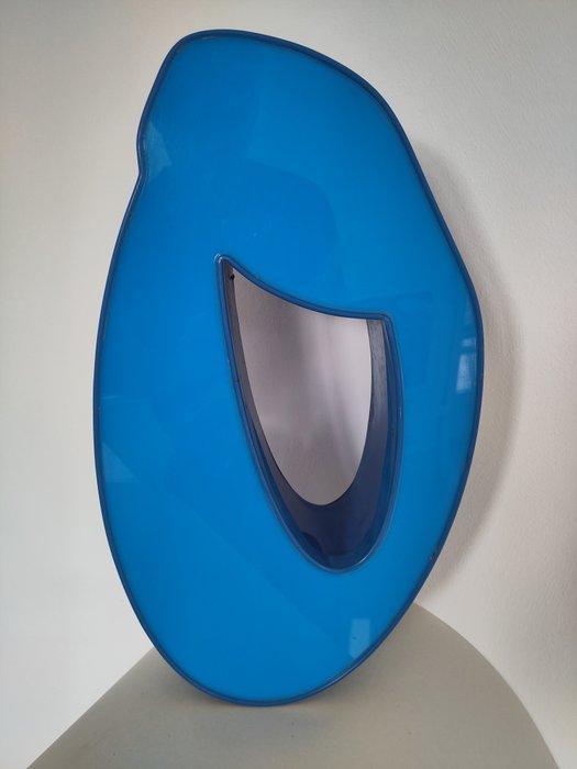sculptuur, Typographie Buchstabe  O  - 43 cm - Metaal,, Antiek en Kunst, Antiek | Wandborden en Tegels