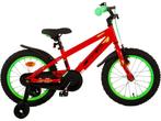 Volare Rocky Kinderfiets - Jongens - 16 inch - Rood, Fietsen en Brommers, Verzenden, Zo goed als nieuw