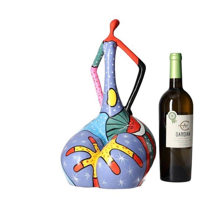 Beeldje - Pop Art Lady - Glasvezel, Antiek en Kunst, Kunst | Designobjecten