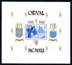 België 1942 - Grote Blokken Orval , Gotische en Engelse, Postzegels en Munten, Gestempeld