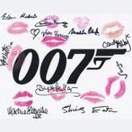 James Bond - Signed and Kissed by 10 Bond Girls!