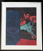 Guillaume Corneille - Litho gesigneerd, Margherita  la rose,, Antiquités & Art, Art | Lithographies & Sérigraphies, Verzenden