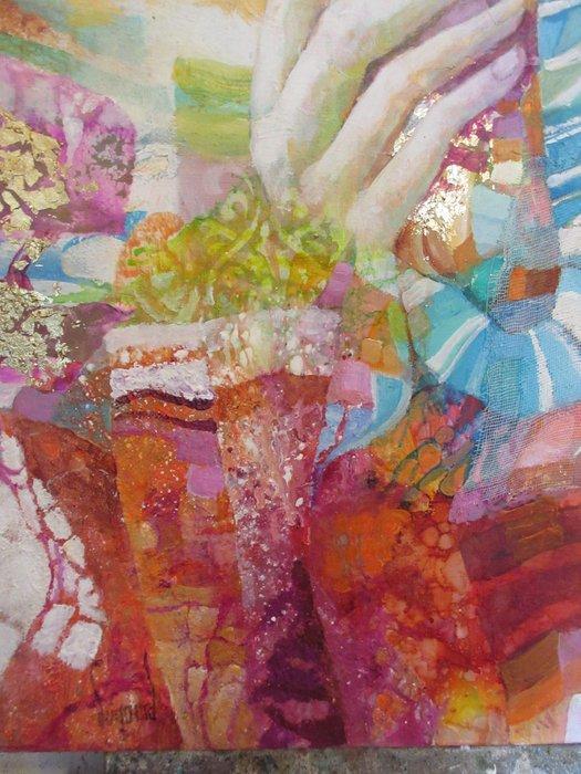 Pascal Dugourd - Adelina, Antiek en Kunst, Kunst | Schilderijen | Modern