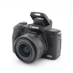 Canon EOS M50 + 15-45mm f/3.5-6.3 IS STM | Tweedehands, Verzenden, Zo goed als nieuw