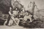 Francisco de Goya (1746-1828) After - Desastres de la, Antiek en Kunst