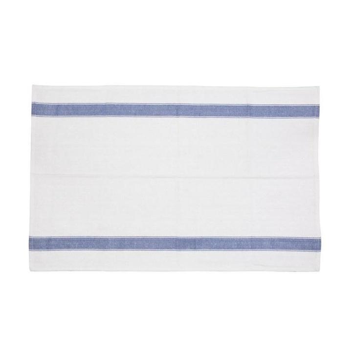 Theedoek polyester/katoen blauw | 762(b)x508(d)mm Vogue, Zakelijke goederen, Horeca | Keukenapparatuur, Nieuw in verpakking, Verzenden