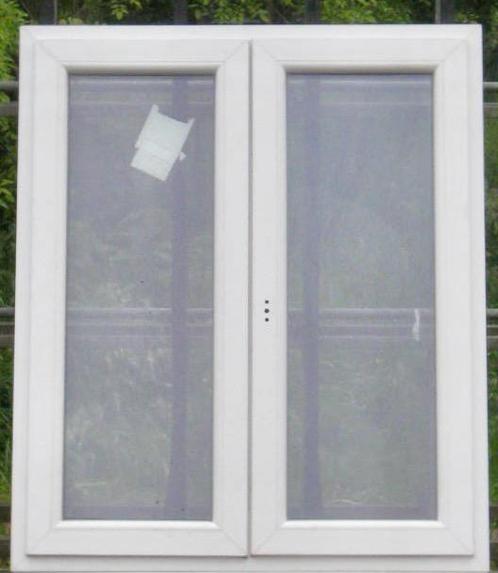 pvc raam , chassis , venster , kozijn 113 x 133 wit, Doe-het-zelf en Bouw, Raamkozijnen en Schuifdeuren, Inclusief glas, Nieuw