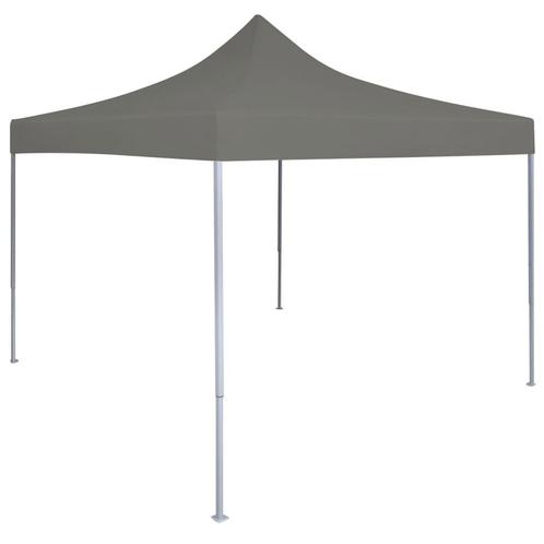 vidaXL Vouwtent pop-up 3x3 m antraciet, Tuin en Terras, Partytenten, Nieuw, Verzenden