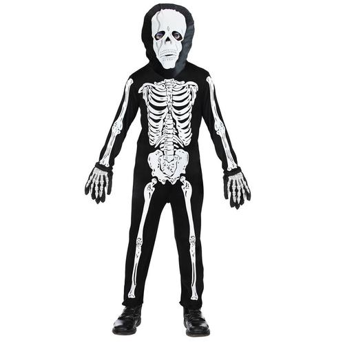 Halloween Jumpsuit Zwart Kind Skelet, Hobby & Loisirs créatifs, Articles de fête, Envoi
