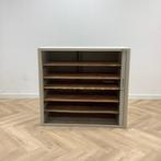 Tweedehands metalen roldeurkast / magazijnkast vv 5 houten, Huis en Inrichting, Kasten | Roldeurkasten en Archiefkasten, Gebruikt