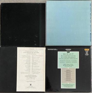 Wolfgang Amadeus Mozart - 4 x Box Set - 23 x Records - Piano
