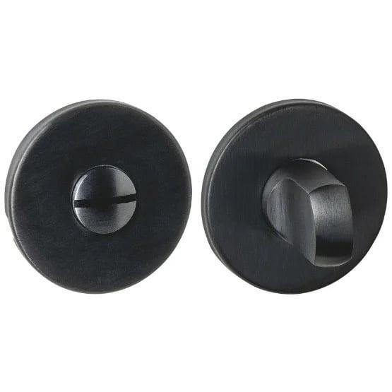 WC-sluiting verdekt PVD zwart, Doe-het-zelf en Bouw, Hang- en Sluitwerk, Slot, Nieuw, Ophalen of Verzenden