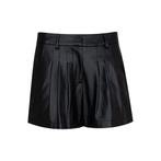 Frogbox • zwarte faux leather short • 36, Verzenden