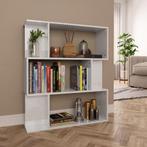 vidaXL Boekenkast/kamerscherm 80x24x96 cm hoogglans wit, Verzenden, Nieuw