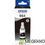 Epson T6641 zwarte inkt 70ml voor ecotank