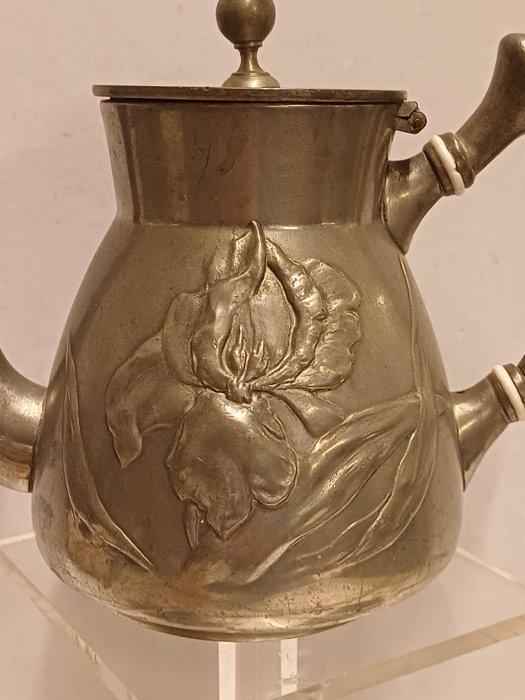 Kayserzinn - Theeservies (3) - 4117 - Tin - modelnr 4117, Antiek en Kunst, Kunst | Designobjecten