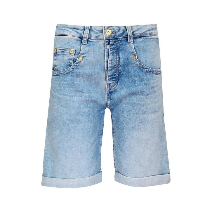 MAC No.1 • blauwe short button • W28, Kleding | Dames, Truien en Vesten, Blauw, Nieuw, Verzenden