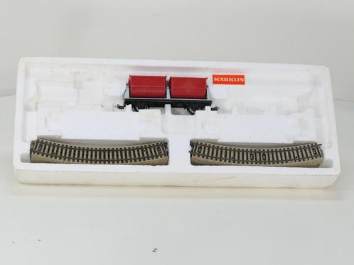 Schaal 0e Märklin 3470 kiepwagon met 13-delige bochten va.., Hobby en Vrije tijd, Modeltreinen | Overige schalen, Wisselstroom