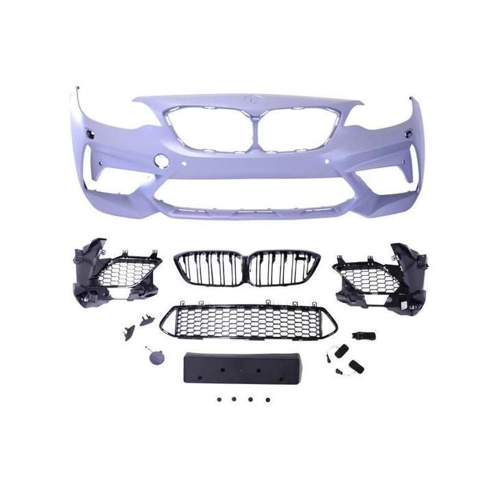 Voorbumper voor bmw 2 serie f22 f23 coupé cabrio met pdc + s, Auto-onderdelen, Carrosserie